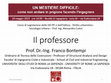 Research paper thumbnail of Un mestiere difficle: come fare l'ingegnere senza andare in galera