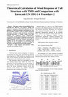 Research paper thumbnail of Theoretical Calculation of Wind Response of Tall Structure with TMD and Comparison with Eurocode EN 1991-1-4 Procedure 2