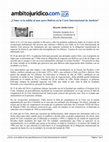 Research paper thumbnail of ¿Cómo va la salida al mar para Bolivia en la Corte Internacional de Justicia?