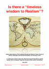 Research paper thumbnail of Is there a “timeless wisdom to Realism”?