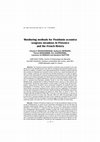 Research paper thumbnail of Monitoring methods for Posidonia oceanica seagrass meadows in Prove n c e and the French Riviera