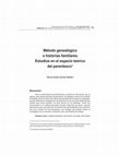 Research paper thumbnail of Método genealógico e historias familiares Estudios en el espacio teórico del parentesco