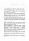 Research paper thumbnail of Interdisciplinaridade e Programas de Pós-Graduação no Brasil – um campo para aplicação da I2S