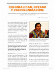 Research paper thumbnail of Rámirez, B. (2015). Colonialidad, Estado Y Descolonización. Conversando con Félix Cárdenas, vice-ministro de descolonización sobre el proceso boliviano.