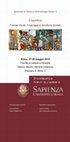 Research paper thumbnail of  Seminari di Storia e Archeologia Greca II Il sacrificio Forme rituali, linguaggi e strutture sociali, Roma 27-29 Maggio 2015. Lecture: "I rituali sacrificali sull'Acropoli di Atene  Alcuni indizi dalla ceramica attica"