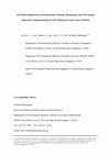 Research paper thumbnail of The relationships between dysfunctional attitudes, rumination, and non-somatic depressive symptomatology in newly diagnosed Asian cancer patients