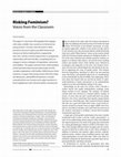 Research paper thumbnail of Risking Feminism? Voices from the Classroom