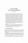 Research paper thumbnail of Curry's Paradox and the Inclosure Schema