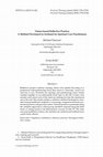 Research paper thumbnail of Values-based Reflective Practice: A Method Developed in Scotland for Spiritual Care Practitioners