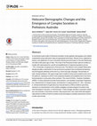 Research paper thumbnail of Holocene Demographic Changes and the Emergence of Complex Societies in Prehistoric Australia