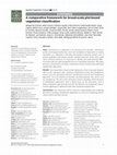 Research paper thumbnail of A comparative framework for broad-scale plot-based vegetation classification