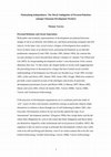 Research paper thumbnail of 2011. Maintaining Independence: the moral ambiguities of personal relations amongst Ghanaian Development Workers. In Inside the Everyday Lives of Development Workers: The Challenges and Futures of Aidland. Fechter, A. M. & Hindman, H. Sterling, VA: Kumarian Press.