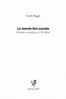 Research paper thumbnail of La mente bio-sociale. Filosofia e psicologia in G. H. Mead, ETS, Pisa 2015