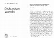 Research paper thumbnail of Diskursiver Wandel am Beispiel der Disziplinarmacht. Geschichtstheoretische Implikationen der Dispositivanalyse