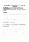 Research paper thumbnail of How useful and limited is the Advocacy Coalition Framework for the study of environmental policies? The case of water policy in the American West