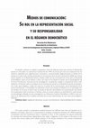 Research paper thumbnail of Medios de comunicación: Su rol en la representación social y su responsabilidad en el régimen democrático.  ComHumanitas: Revista Científica de Comunicación, vol. 1 (1), pp. 157-169.