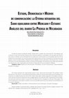 Research paper thumbnail of Estado, Democracia y Medios de comunicación: la Eterna búsqueda del Sano equilibrio entre Mercado y Estado: A nálisis del diario La Prensa de Nicaragua. ComHumanitas: Revista Científica de Comunicación, vol. 3 (1), pp. 167-179. 