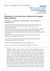 Research paper thumbnail of Integrating Free and Open Source Solutions into Geospatial Science Education