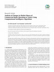 Research paper thumbnail of Analysis of Changes in Market Shares of Commercial Banks Operating in Turkey Using Computational Intelligence Algorithms