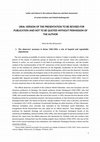 Research paper thumbnail of Luther and Vatican II: the Lutheran Observers and their Assessment [ORAL VERSION TO BE REVISED FOR PUBLICATION]