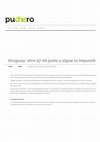 Research paper thumbnail of Uruguay: otro 27 de junio y sigue la impunidad