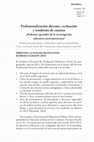 Research paper thumbnail of Profesionalización docente, evaluación y rendición de cuentas ¿Podemos aprender de la investigación educativa norteamericana?