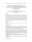 Research paper thumbnail of INCREASING THE TRANSISTOR COUNT BY CONSTRUCTING A TWO-LAYER CRYSTAL SQUARE ON A SINGLE CHIP