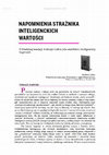 Research paper thumbnail of Napomnienia strażnika inteligenckich wartości. O "Prześnionej rewolucji" Andrzeja Ledera jako manifeście inteligenckiej hegemonii