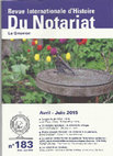 Research paper thumbnail of « Le contrat notarial foncier et agraire en Terre ferme vénitienne : crédit, usure et solidarités socioéconomiques (Sarnico, 1694-1695) », Gnomon - Revue de l'Institut International d'Histoire du Notariat, 183, avril-juin 2015.