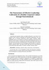 Research paper thumbnail of The Neuroscience of Effective Leadership; Cultivation of a Healthy Corporate Culture through Neurochemicals