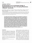 Research paper thumbnail of Ecophysiology of an uncultivated lineage of Aigarchaeota from an oxic, hot spring filamentous ‘streamer’ community