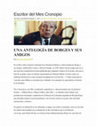 Research paper thumbnail of Una anti-logía de Borges y sus amigos (Reseña)