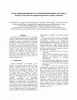 Research paper thumbnail of A Data Mining Methodology for Evaluating Maintainability according to ISO/IEC9126 Software Engineering-Product Quality Standard