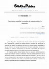 Research paper thumbnail of Reseña: Crecer entre pantallas. Los medios de comunicación y la educación