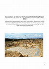 Research paper thumbnail of Excavations at Utica by the Tunisian-British Utica Project 2014