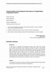 Research paper thumbnail of Communication for Development Interventions in Fragile States: A Systematic Review 