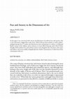 Research paper thumbnail of Fear and Anxiety in the Dimensions of Art (pp. 333-346)