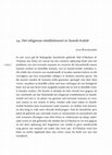 Research paper thumbnail of Het religieuze establishment in Saoedi-Arabië (2015j)