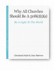 Research paper thumbnail of WHY ALL CHURCHES SHOULD BE A 508(c)(1)(a)