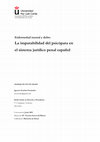 Research paper thumbnail of Enfermedad mental y delito: La imputabilidad del psicópata en el sistema jurídico penal español