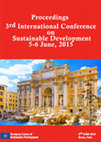 Research paper thumbnail of Proceedings  3rd International Conference On Sustainable Development ICSD 2015,   Pontifical Gregorian University of Rome Italy