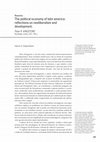 Research paper thumbnail of The Political Economy of Latin America: Reflections on Neoliberalism and Development by Peter R. Kingstone