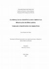 Research paper thumbnail of A afirmação da existência dos corpos nas Meditações de Descartes: verdade e propensões incorrigíveis