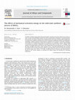 Research paper thumbnail of The effects of mechanical activation energy on the solid-state synthesis process of BiFeO3