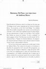 Research paper thumbnail of Skármeta, Del Paso y un viejo truco de Ambrose Bierce