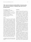 Research paper thumbnail of Tiller cohort development and digestibility in Tanzania guinea grass (Panicum maximum cv. Tanzania) under three levels of grazing intensity