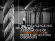 Research paper thumbnail of The Prevalence and Adverse Associations of Stigmatization in People with Eating Disorders