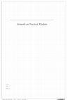 Research paper thumbnail of Aristotle on Practical Wisdom: Nicomachean Ethics VI. Cambridge, Mass: Harvard University Press, 2013. Pp. 280+xvi.