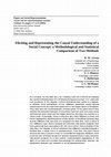 Research paper thumbnail of Eliciting and Representing the Causal Understanding of a Social Concept: a Methodological and Statistical Comparison of Two Methods