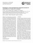 Research paper thumbnail of Participatory scenario development for integrated assessment of nutrient flows in a Catalan river catchment